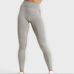 Gymshark Flex High Waisted Leggings - Khaki Marl/ Taupe